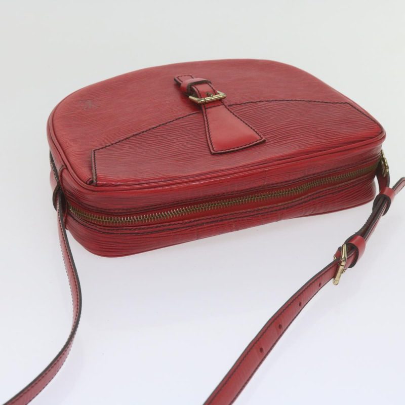Louis Vuitton Epi Jeune Fille MM Shoulder Bag Red M52157  60651 - Image 7