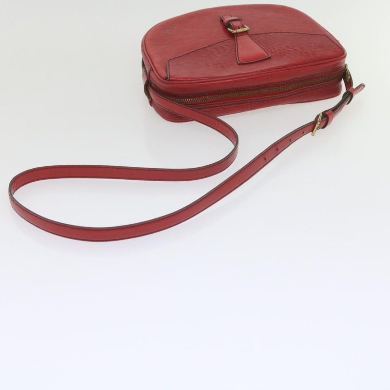 Louis Vuitton Epi Jeune Fille MM Shoulder Bag Red M52157  60651 - Image 8
