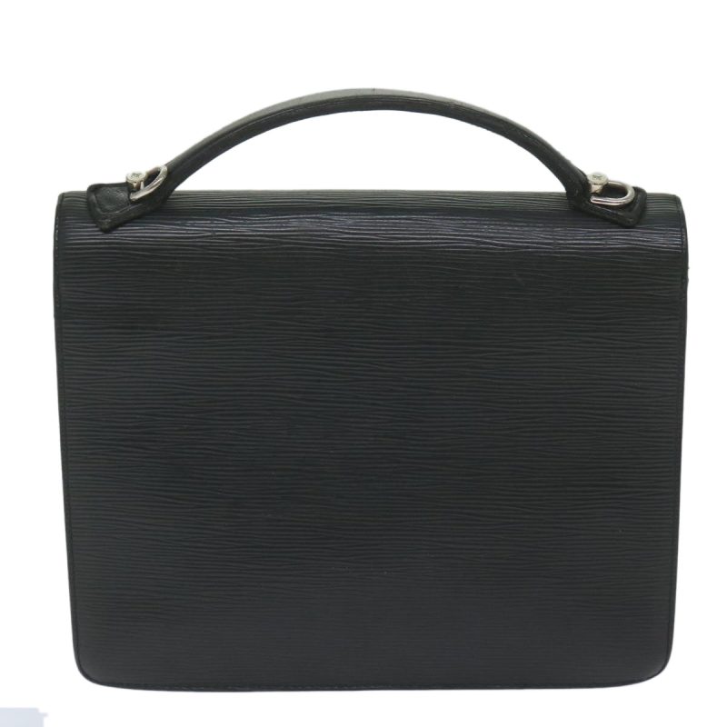 Louis Vuitton Epi Monceau 28 Hand Bag Black M52122  60660 - Image 2