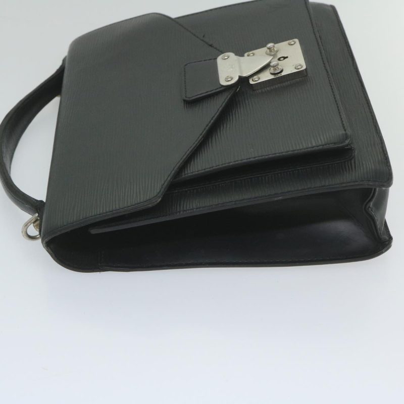 Louis Vuitton Epi Monceau 28 Hand Bag Black M52122  60660 - Image 4