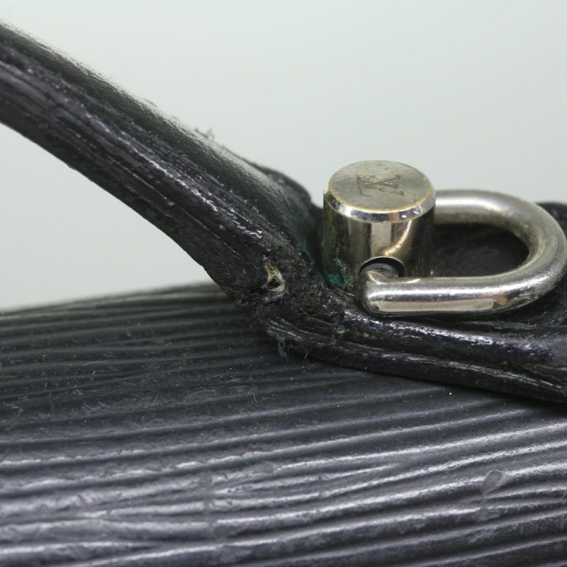 Louis Vuitton Epi Monceau 28 Hand Bag Black M52122  60660 - Image 7