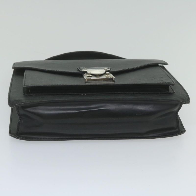 Louis Vuitton Epi Monceau 28 Hand Bag Black M52122  60660 - Image 5