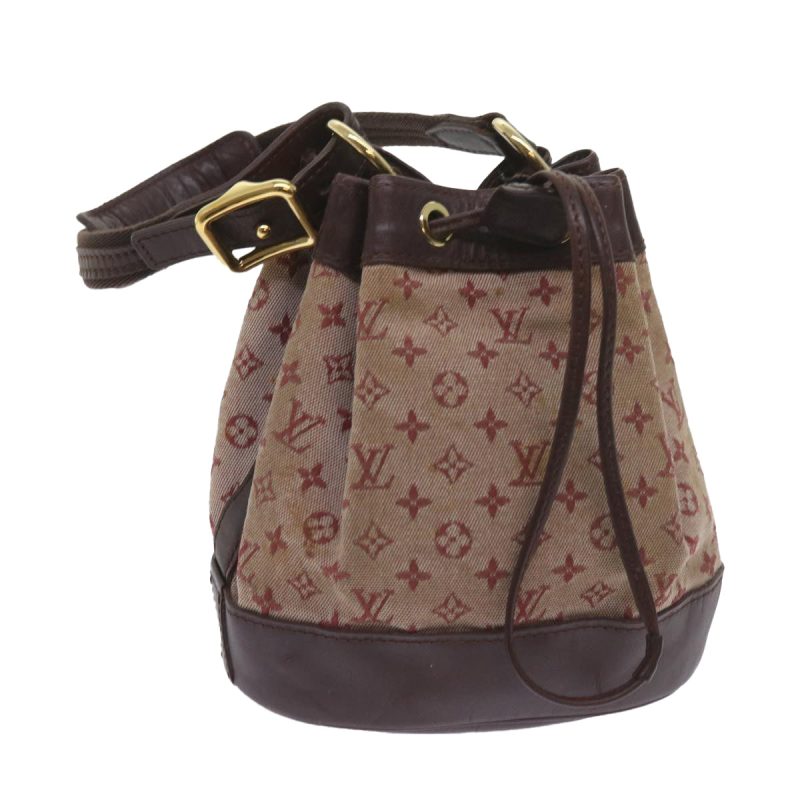 Louis Vuitton Monogram Mini Noelie Shoulder Bag Red M92686  60662