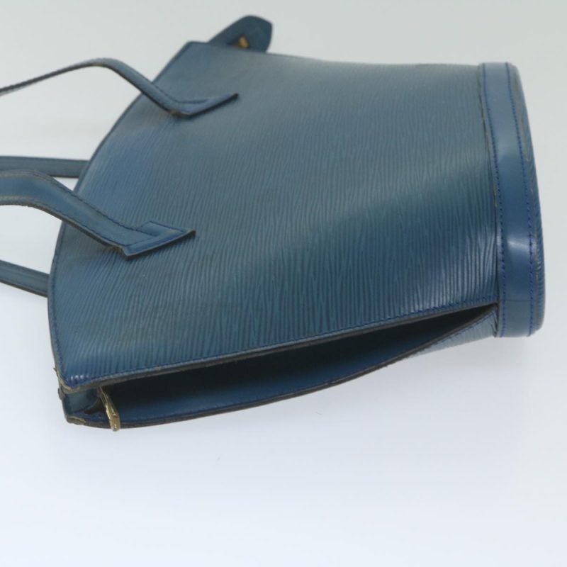 Louis Vuitton Epi Saint Jacques Shoulder Bag Blue M52275  60669 - Image 4