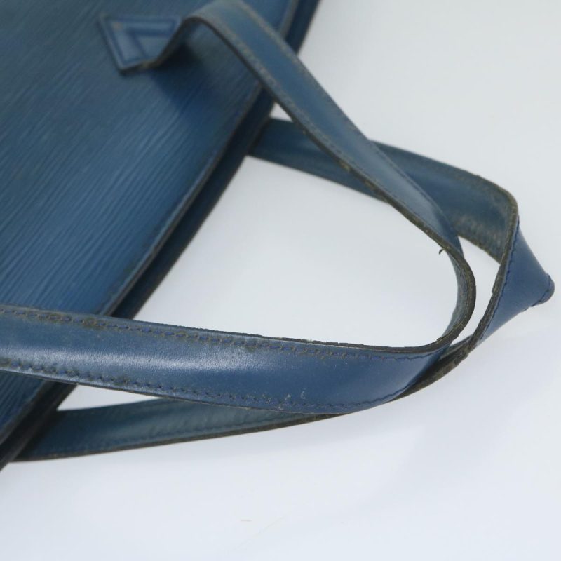 Louis Vuitton Epi Saint Jacques Shoulder Bag Blue M52275  60669 - Image 7