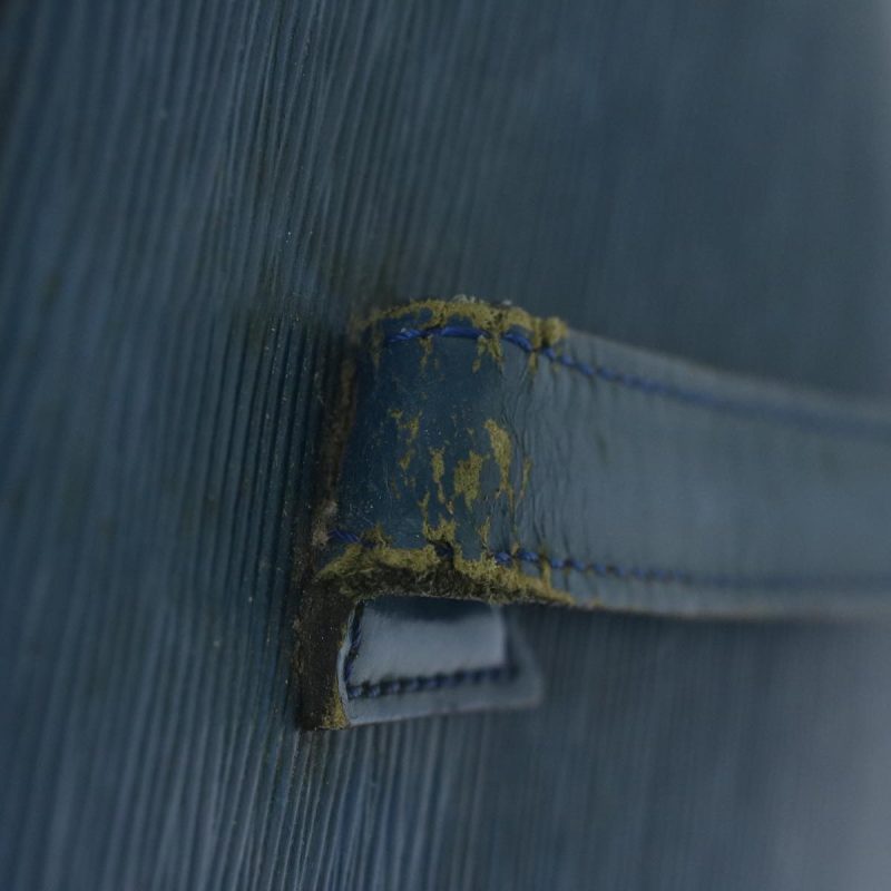Louis Vuitton Epi Saint Jacques Shoulder Bag Blue M52275  60669 - Image 9