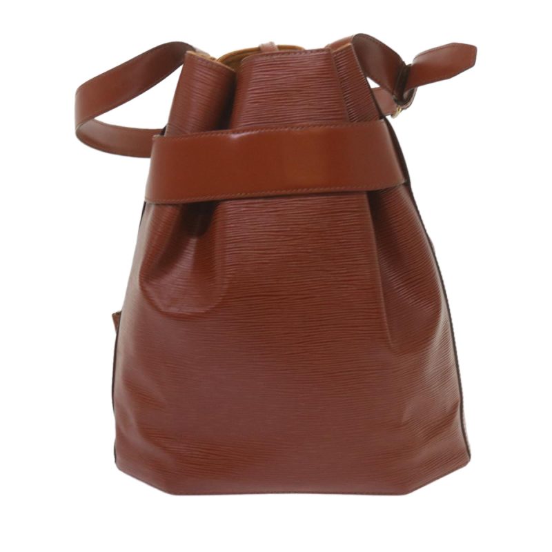 Louis Vuitton Epi Sac Depaule GM Shoulder Bag Brown M80193  60681 - Image 2