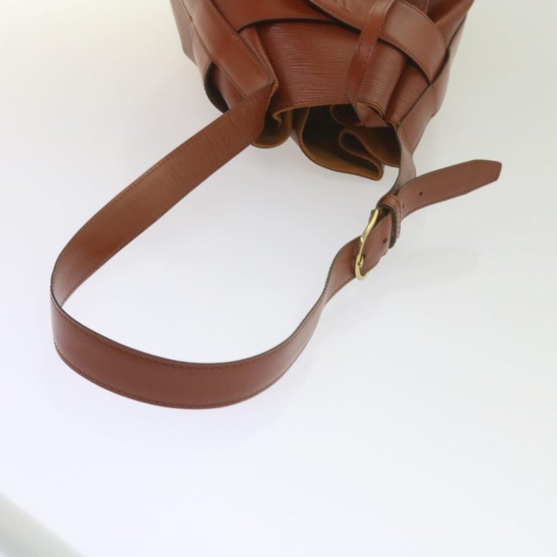 Louis Vuitton Epi Sac Depaule GM Shoulder Bag Brown M80193  60681 - Image 8