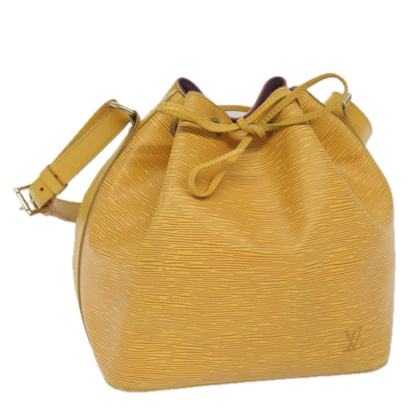 Louis Vuitton Epi Petit Noe Shoulder Bag Tassili Yellow M44109  60684