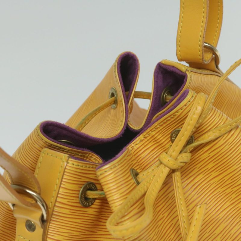 Louis Vuitton Epi Petit Noe Shoulder Bag Tassili Yellow M44109  60684 - Image 6