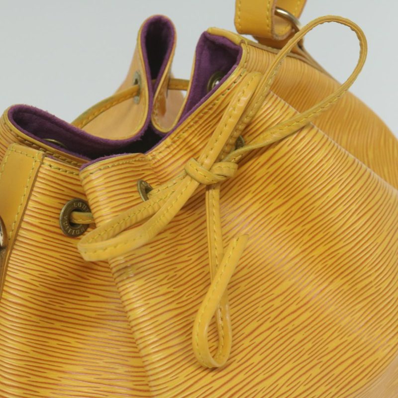 Louis Vuitton Epi Petit Noe Shoulder Bag Tassili Yellow M44109  60684 - Image 7