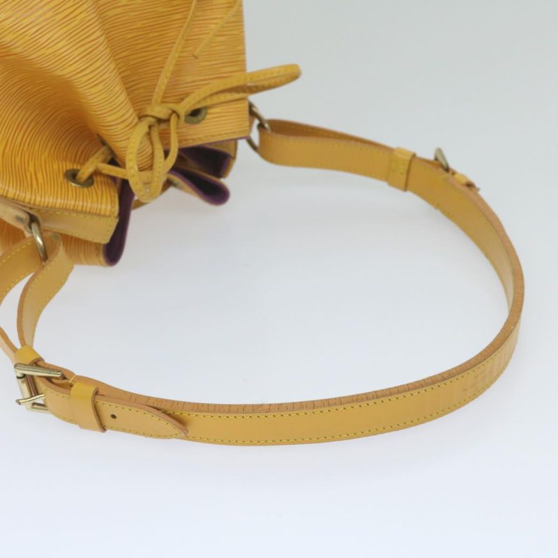 Louis Vuitton Epi Petit Noe Shoulder Bag Tassili Yellow M44109  60684 - Image 8
