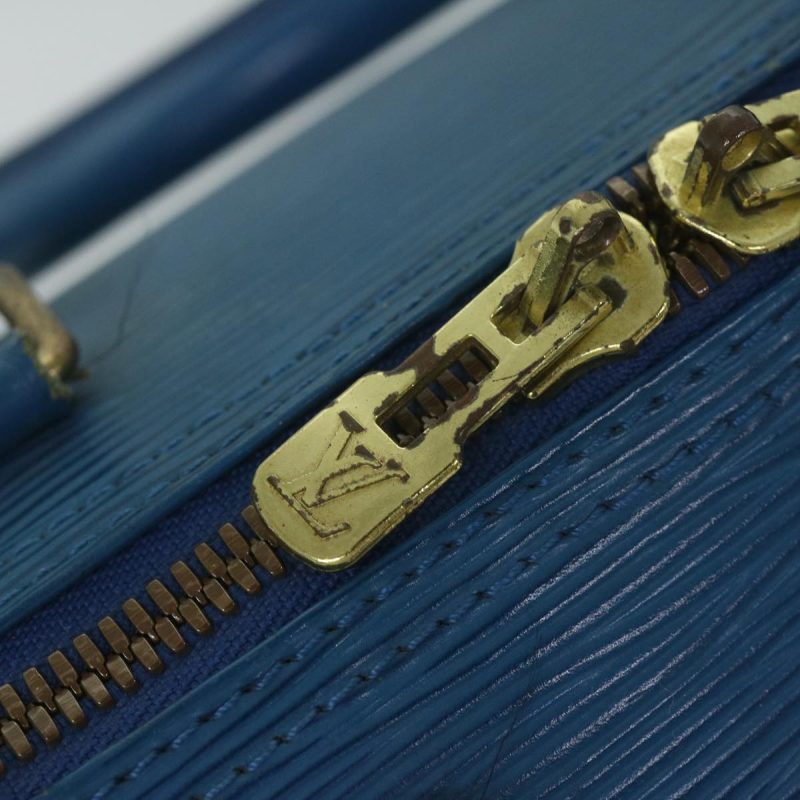 Louis Vuitton Epi Keepall 45 Boston Bag Blue M42975  60712 - Image 10
