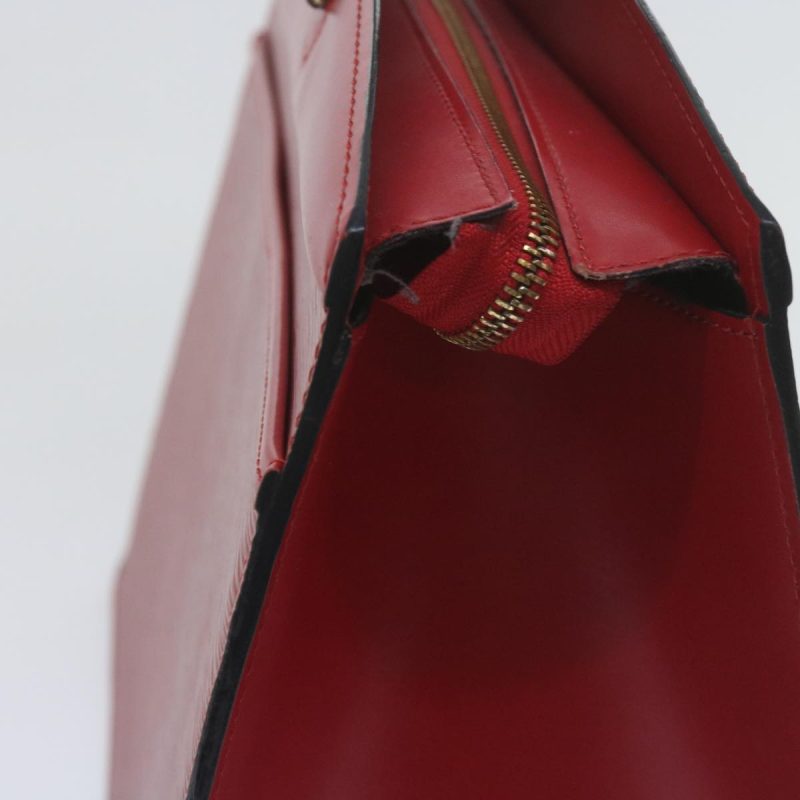 Louis Vuitton Epi Riviera Hand Bag Red M48187  60715 - Image 4