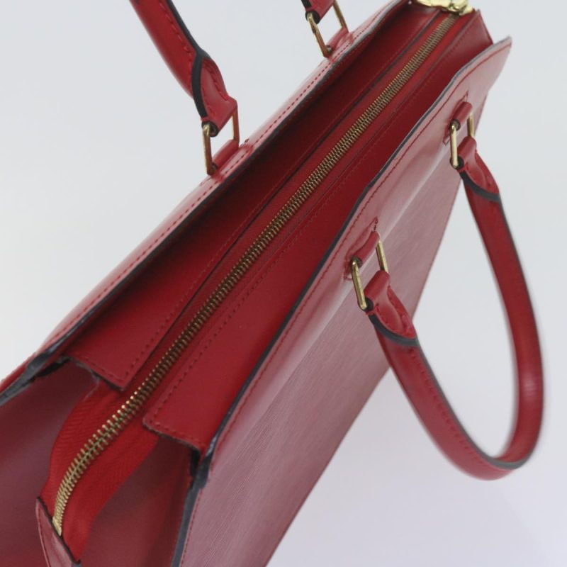 Louis Vuitton Epi Riviera Hand Bag Red M48187  60715 - Image 7