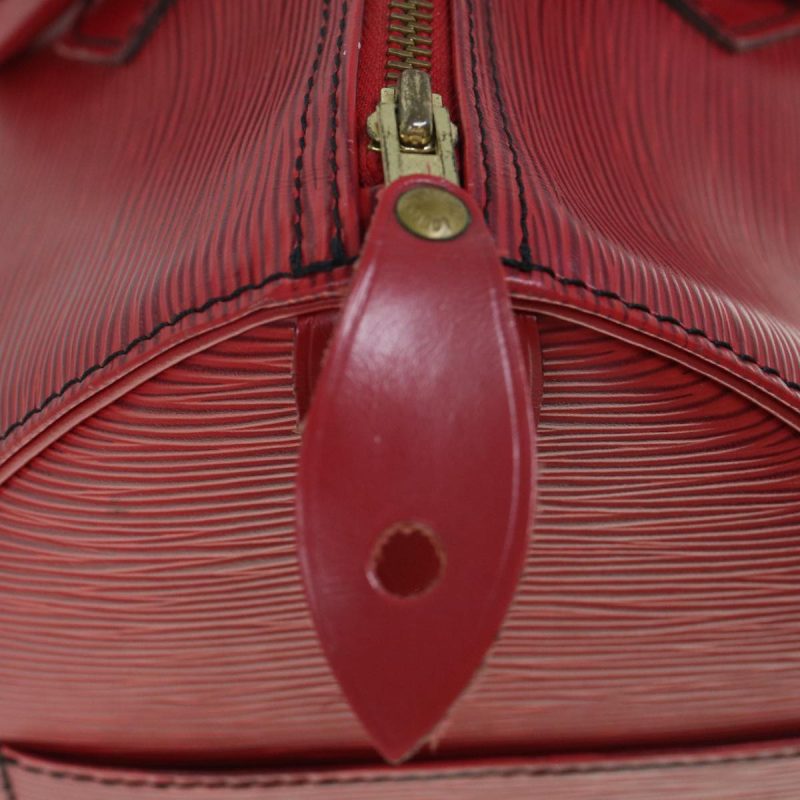 Louis Vuitton Epi Speedy 30 Hand Bag Castilian Red M43007  60718 - Image 9
