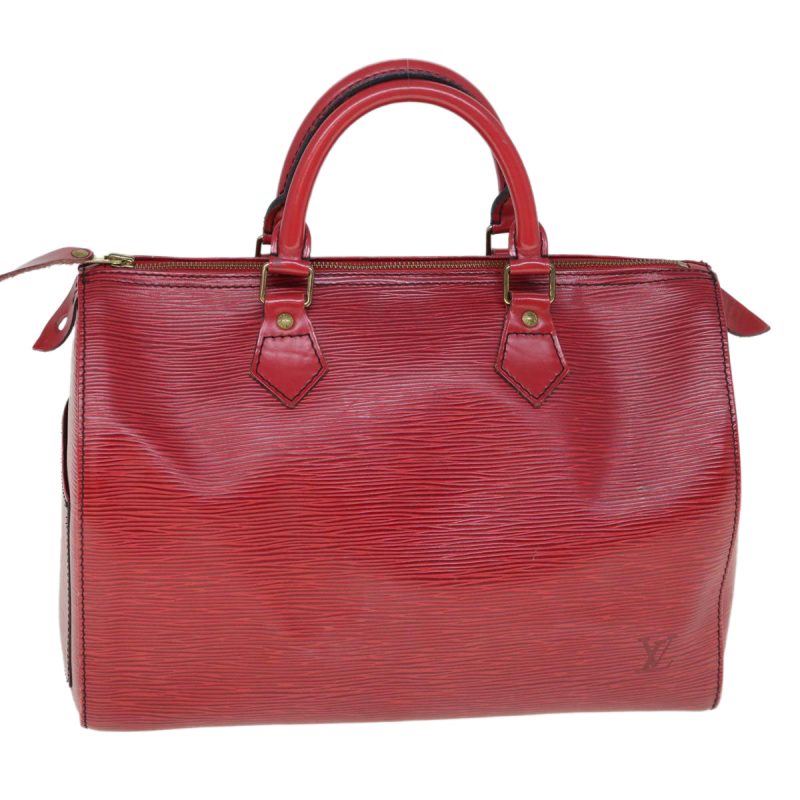 Louis Vuitton Epi Speedy 30 Hand Bag Castilian Red M43007  60718 - Image 2