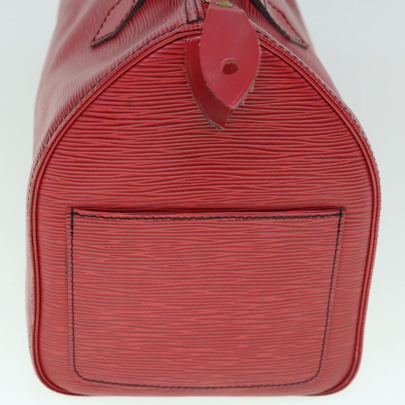 Louis Vuitton Epi Speedy 30 Hand Bag Castilian Red M43007  60718 - Image 3