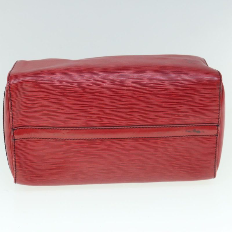 Louis Vuitton Epi Speedy 30 Hand Bag Castilian Red M43007  60718 - Image 5