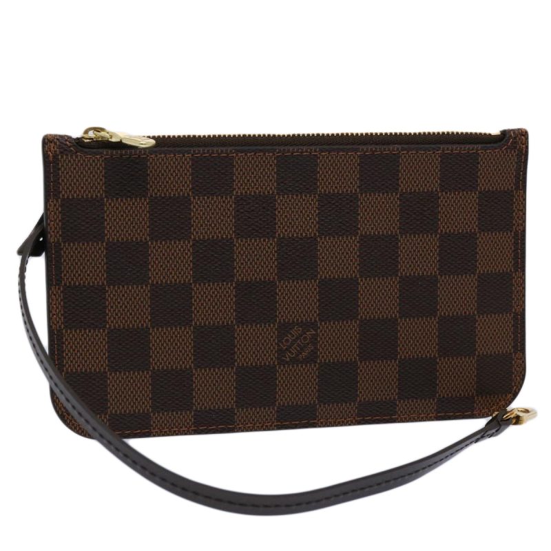 Louis Vuitton Damier Ebene Neverfull PM Pouch  60833