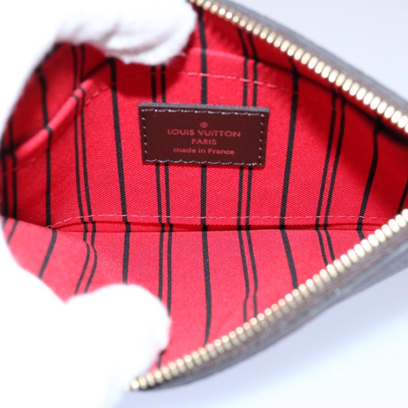 Louis Vuitton Damier Ebene Neverfull PM Pouch  60833 - Image 10