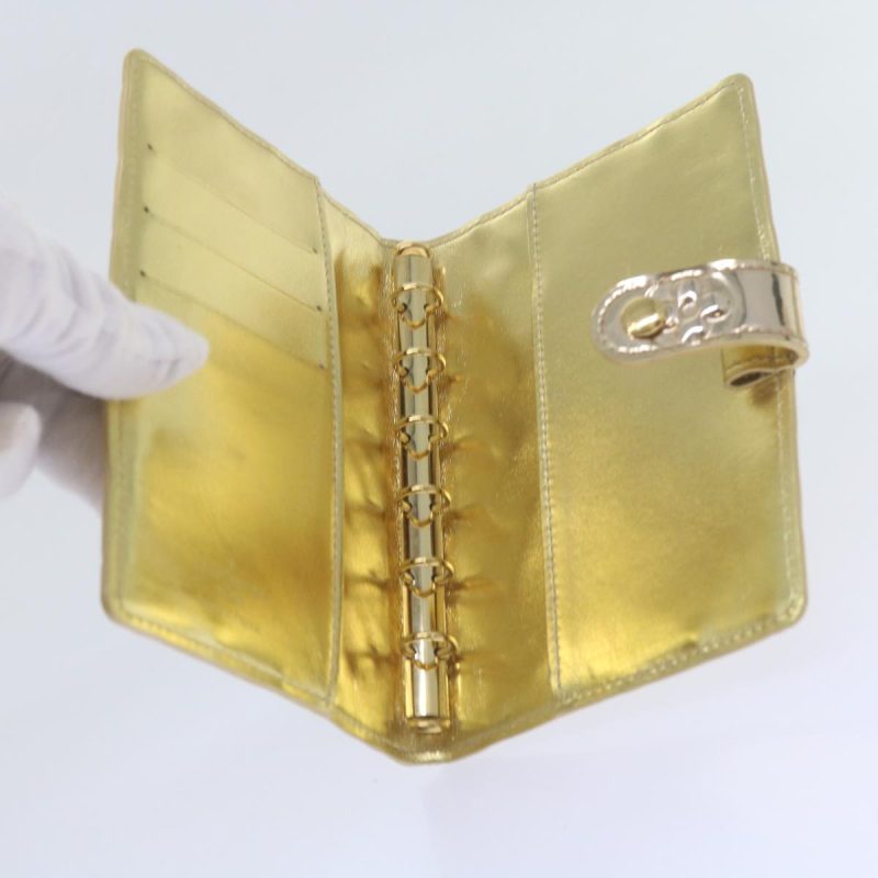 Louis Vuitton Miroir Agenda PM Day Planner Cover Gold R20962  60845 - Image 8