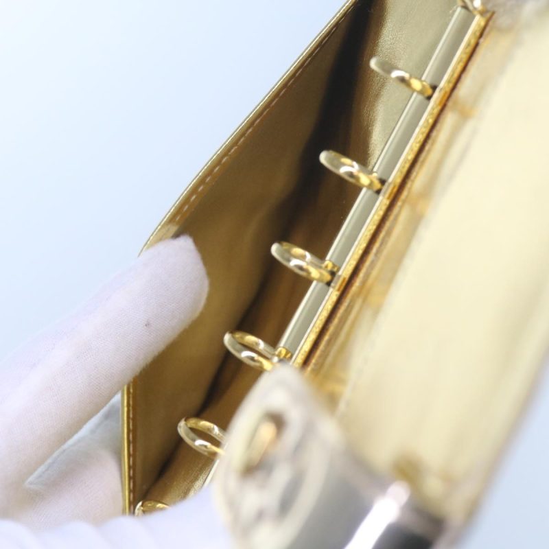 Louis Vuitton Miroir Agenda PM Day Planner Cover Gold R20962  60845 - Image 10