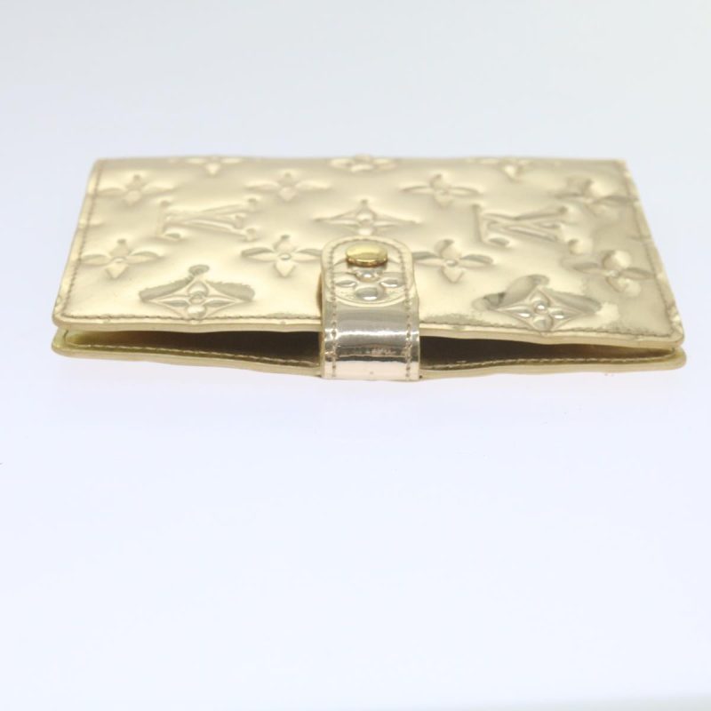 Louis Vuitton Miroir Agenda PM Day Planner Cover Gold R20962  60845 - Image 3