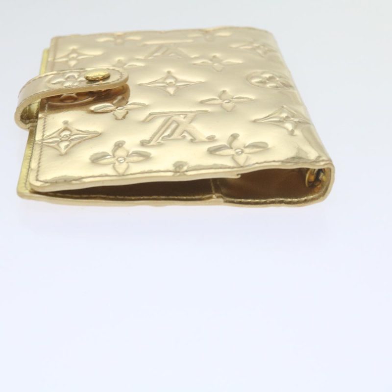 Louis Vuitton Miroir Agenda PM Day Planner Cover Gold R20962  60845 - Image 6