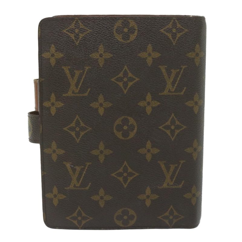 Louis Vuitton Monogram Agenda MM Day Planner Cover R20105  60846 - Image 2