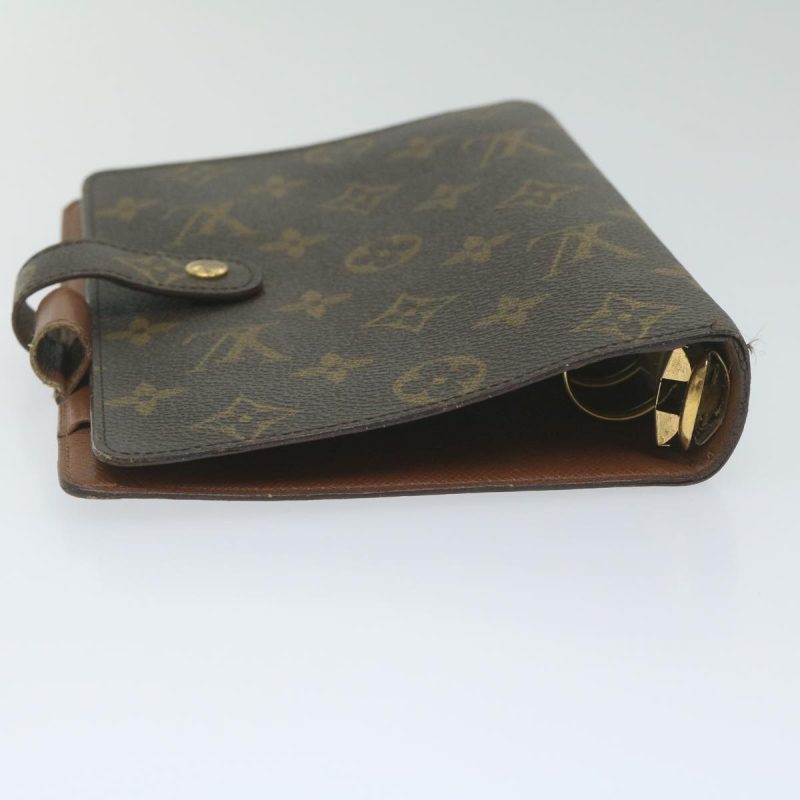 Louis Vuitton Monogram Agenda MM Day Planner Cover R20105  60846 - Image 3