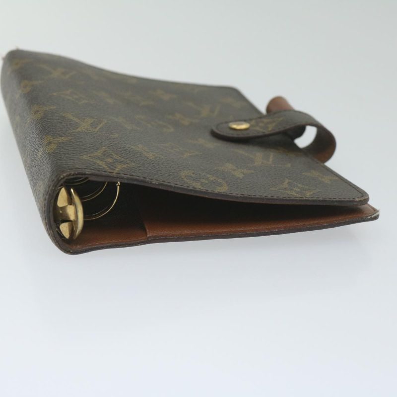 Louis Vuitton Monogram Agenda MM Day Planner Cover R20105  60846 - Image 4