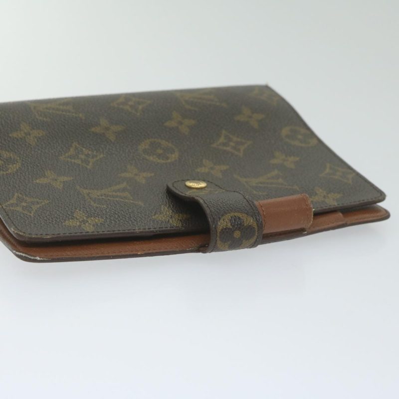 Louis Vuitton Monogram Agenda MM Day Planner Cover R20105  60846 - Image 5