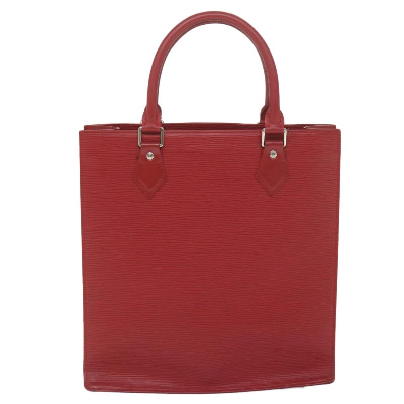 Louis Vuitton Epi Sac Plat PM Hand Bag Red Rouge  60899 - Image 2