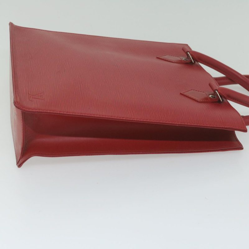 Louis Vuitton Epi Sac Plat PM Hand Bag Red Rouge  60899 - Image 3