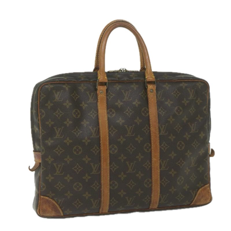 Louis Vuitton Monogram Porte Documents Voyage Business Bag M53361 Auth 60907