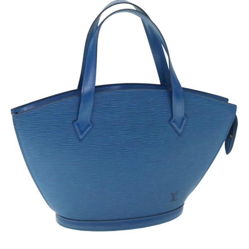 Louis Vuitton Epi Saint Jacques Shoulder Bag Blue M52275  60986