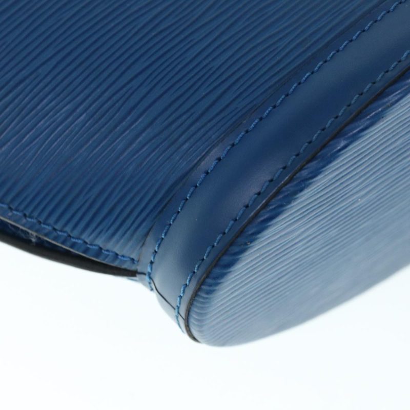 Louis Vuitton Epi Saint Jacques Shoulder Bag Blue M52275  60986 - Image 10