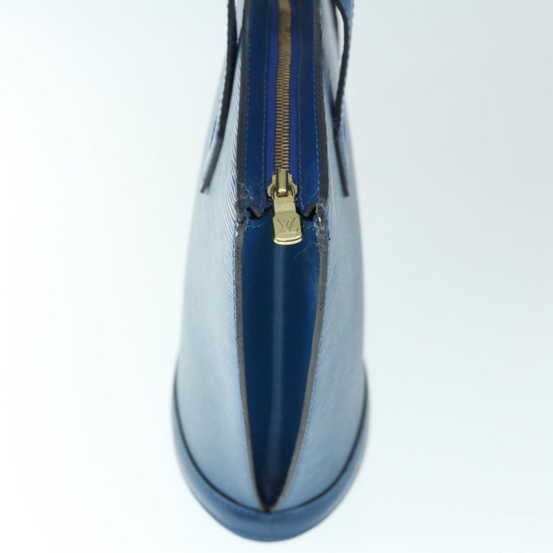 Louis Vuitton Epi Saint Jacques Shoulder Bag Blue M52275  60986 - Image 5