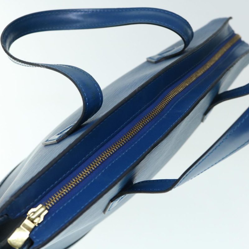 Louis Vuitton Epi Saint Jacques Shoulder Bag Blue M52275  60986 - Image 6