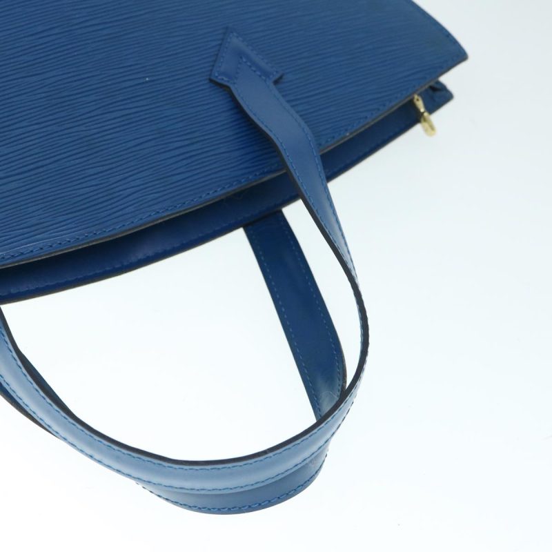 Louis Vuitton Epi Saint Jacques Shoulder Bag Blue M52275  60986 - Image 7