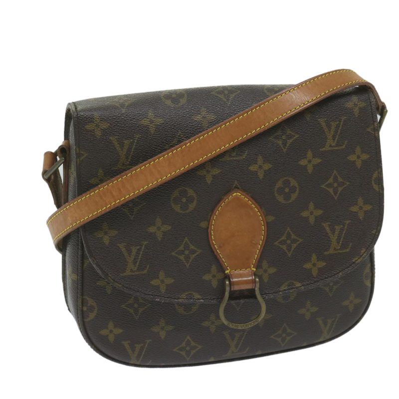 Louis Vuitton Monogram Saint Cloud GM Shoulder Bag M51242  61004