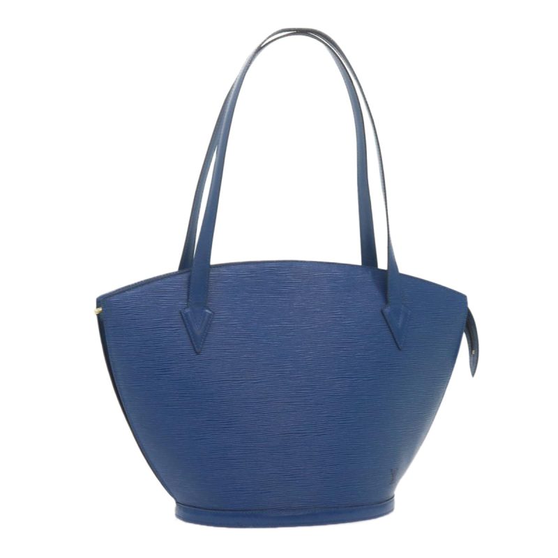Louis Vuitton Epi Saint Jacques Shopping Shoulder Bag Blue M52275  61029