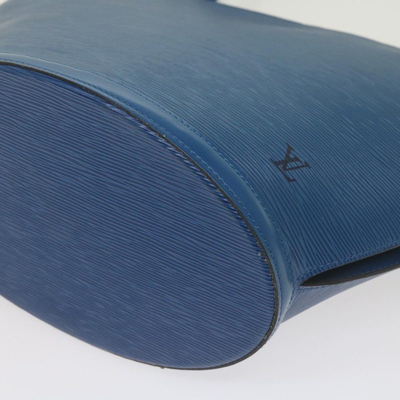 Louis Vuitton Epi Saint Jacques Shopping Shoulder Bag Blue M52275  61029 - Image 9