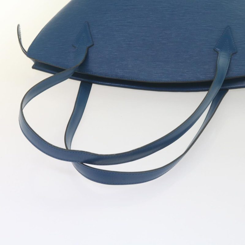 Louis Vuitton Epi Saint Jacques Shopping Shoulder Bag Blue M52275  61029 - Image 7