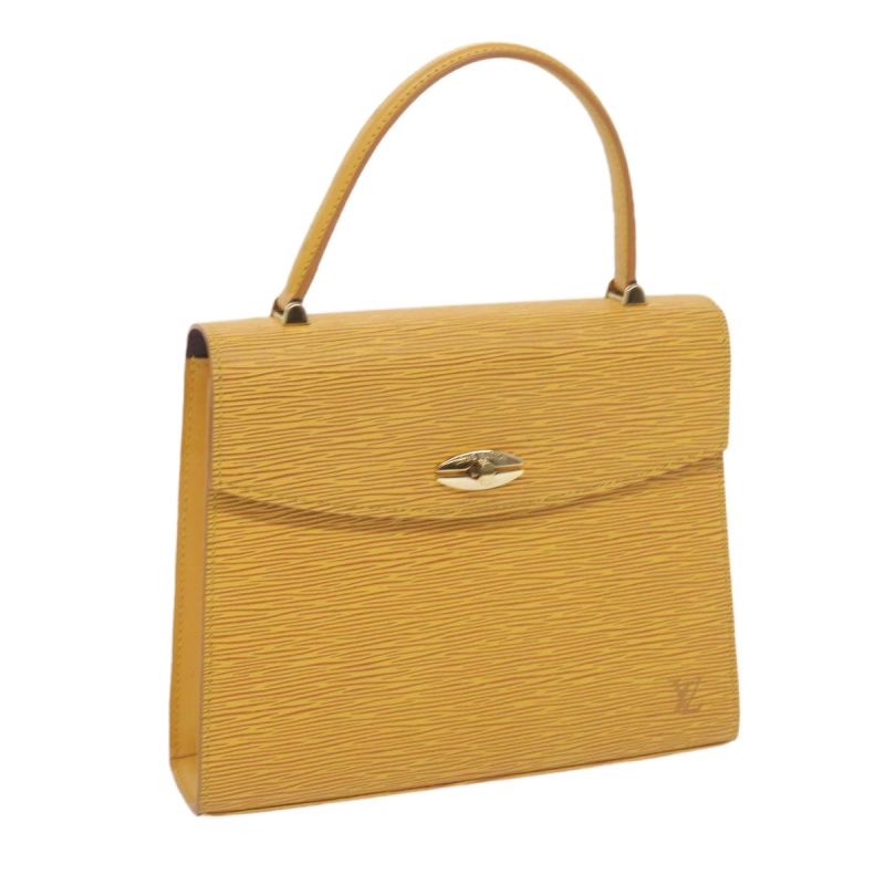 Louis Vuitton Epi Malesherbes Hand Bag Tassili Yellow Jonne M52379 Auth 61083