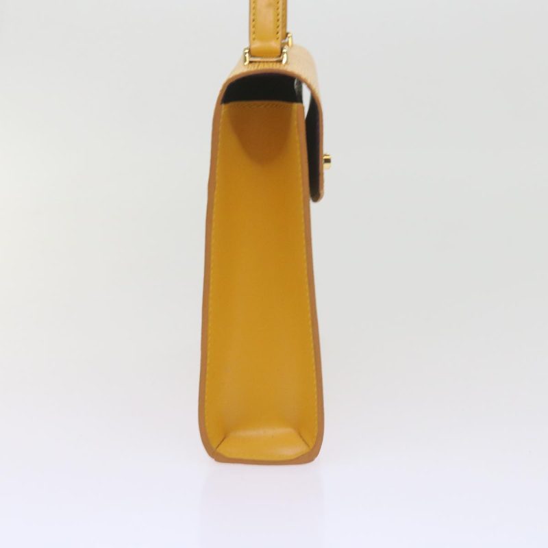 Louis Vuitton Epi Malesherbes Hand Bag Tassili Yellow Jonne M52379 Auth 61083 - Image 4