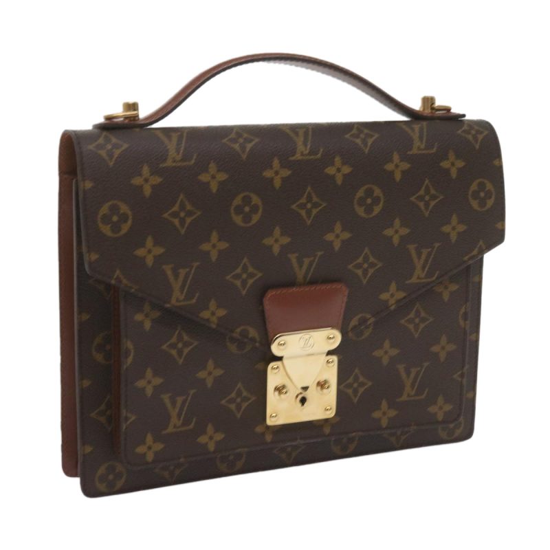 Louis Vuitton Monogram Monceau 28 Hand Bag M51185  61101