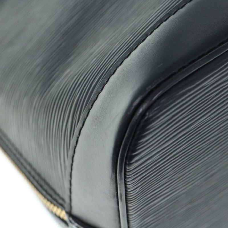 Louis Vuitton Epi Alma Hand Bag Black M52142  61106 - Image 10