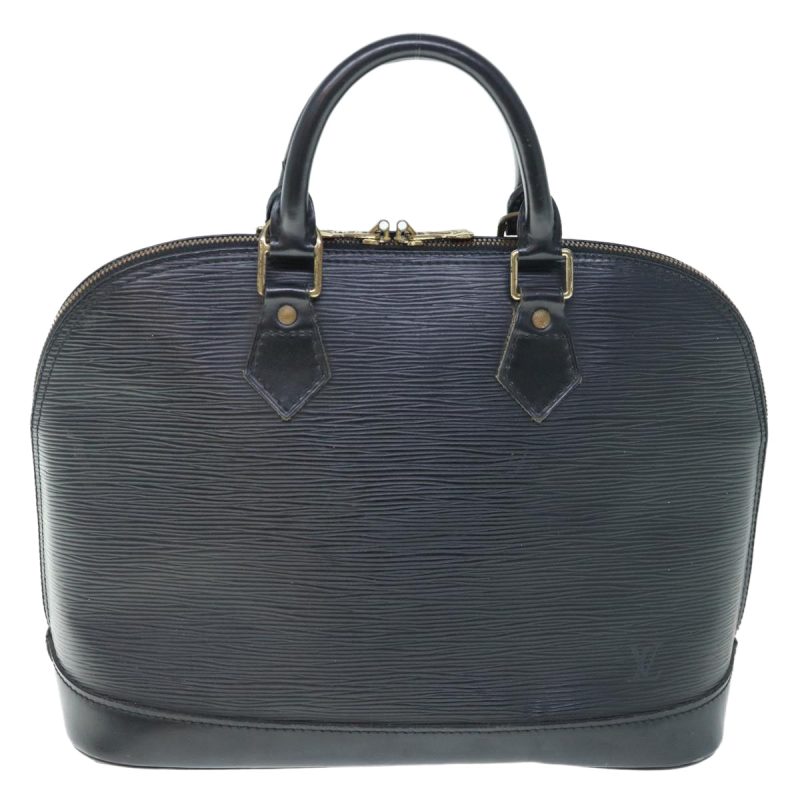 Louis Vuitton Epi Alma Hand Bag Black M52142  61106 - Image 2